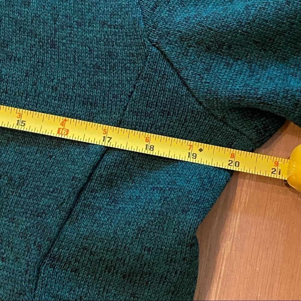 Charles River Apparel Comfy 1/4 Zip Pullover Sweatshirt. Green. Medium - Picture 6 of 7